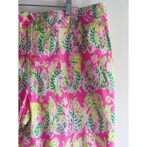 Lilly Pulitzer Print Capri Pants